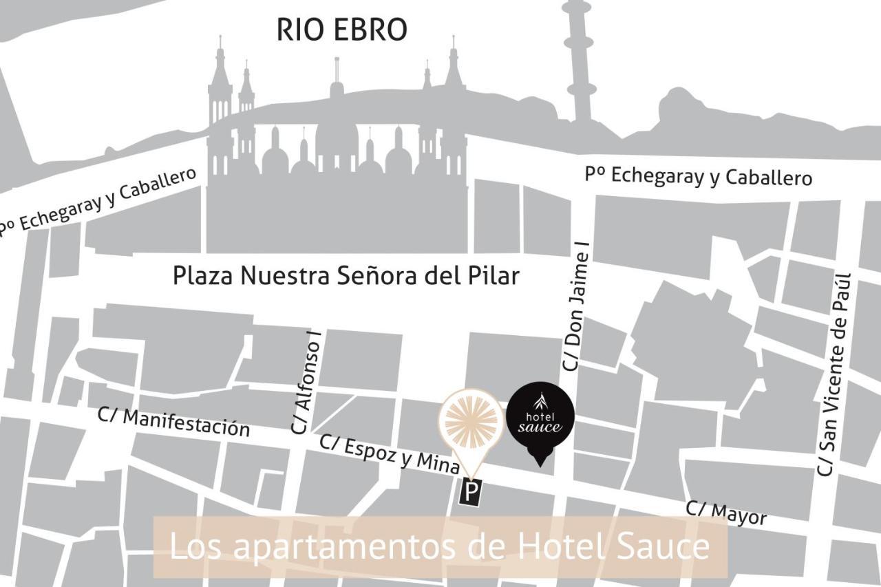 Apartamentos Sabinas Zaragoza Centro Εξωτερικό φωτογραφία